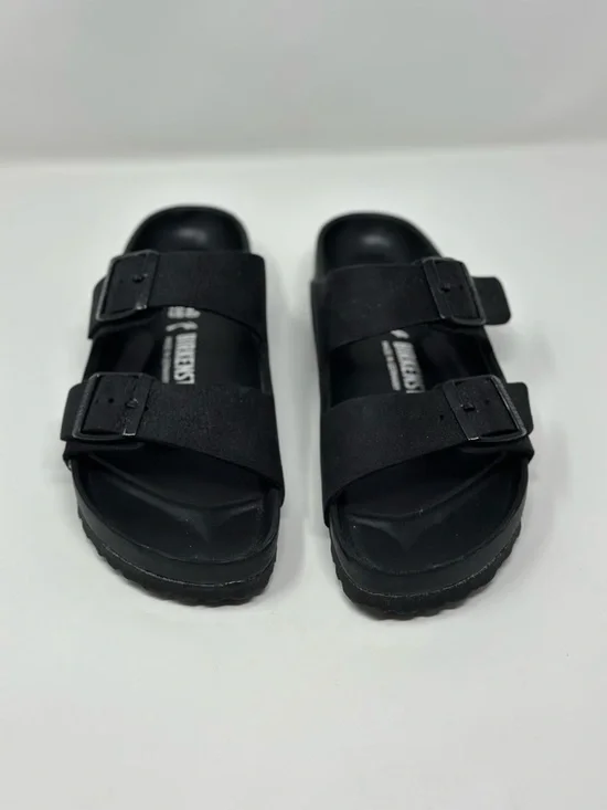 Birkenstock Women’s Arizona Exquisite Black Suede Sandals New with Tags - Picture 3 of 11